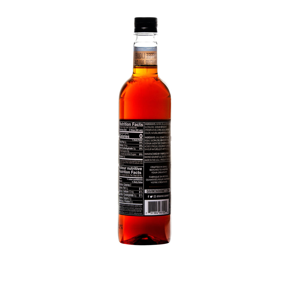 Sugar-Free Coffee Liqueur Syrup - 4 x 750 ml Plastic