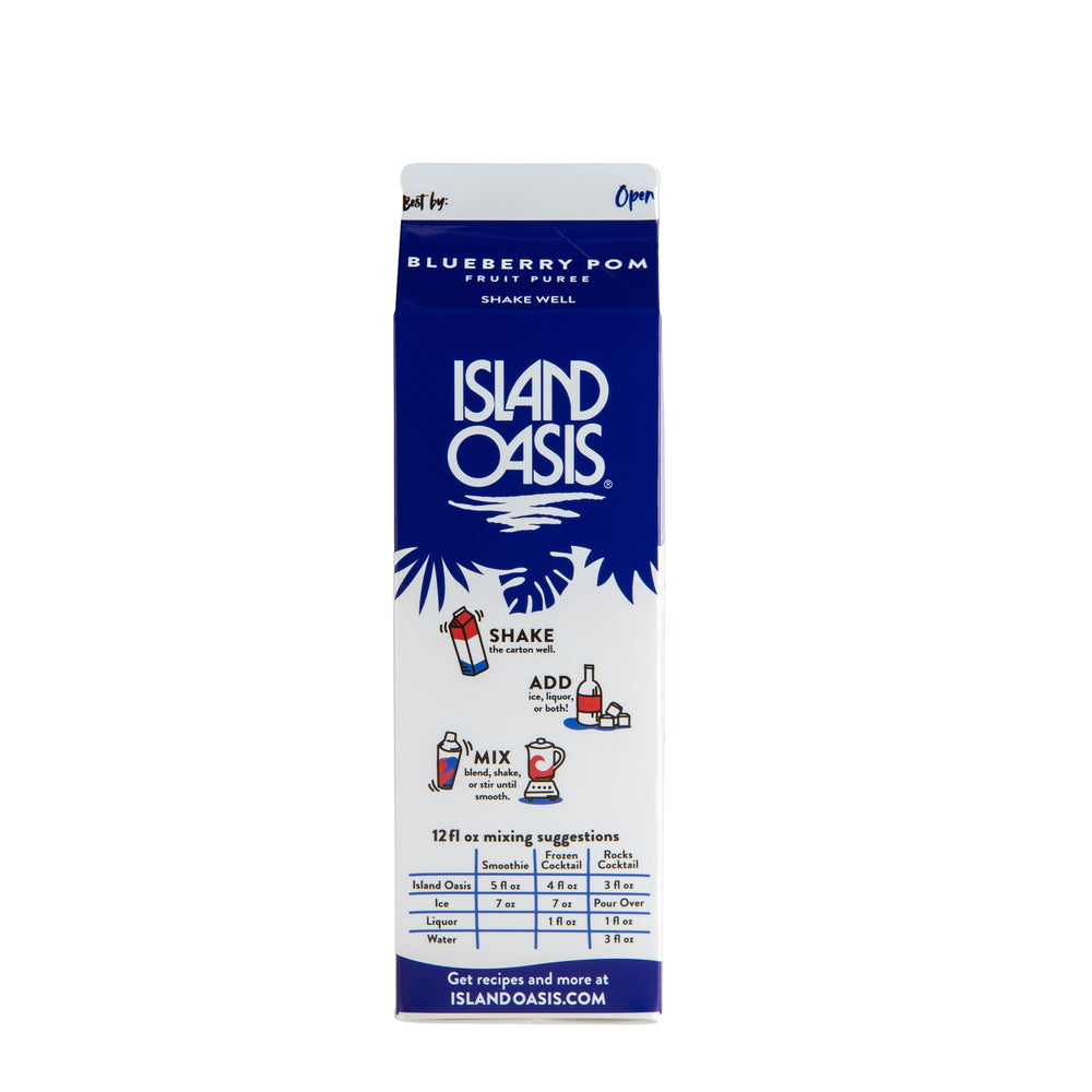 Blueberry Pomegranate Frozen Beverage Mix - 12 x 32 oz