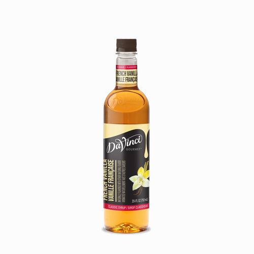Classic French Vanilla Syrup - 4 x 750 ml Plastic