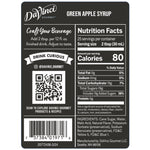 Green Apple Syrup - 4 x 750 ml