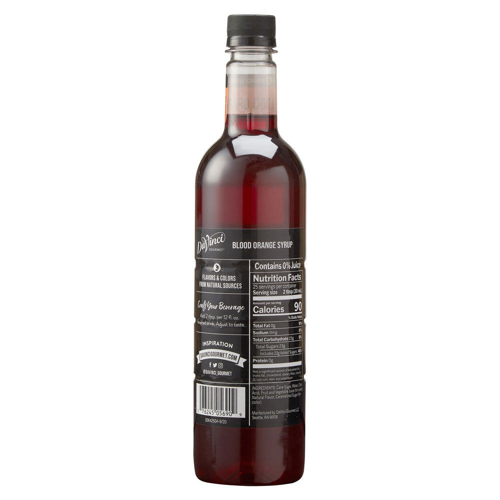 Blood Orange Syrup - 4 x 750 ml