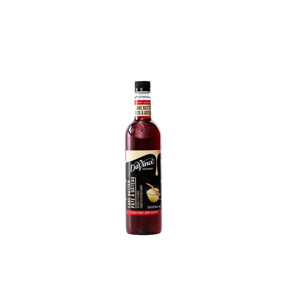 DaVinci Gourmet Classic Cake Batter Syrup - 4 x 750 ml Plastic