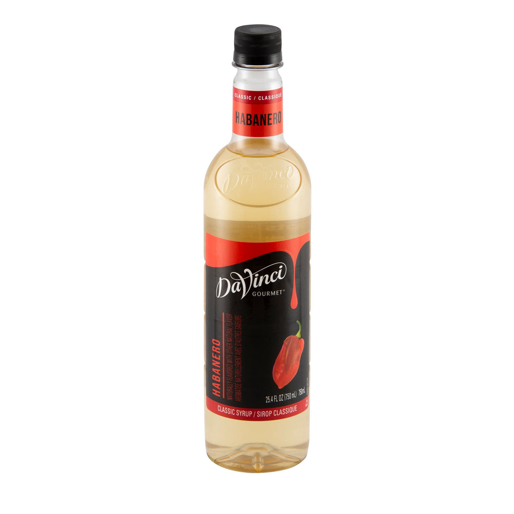 Classic Habanero Syrup - 4 x 750 ml Plastic