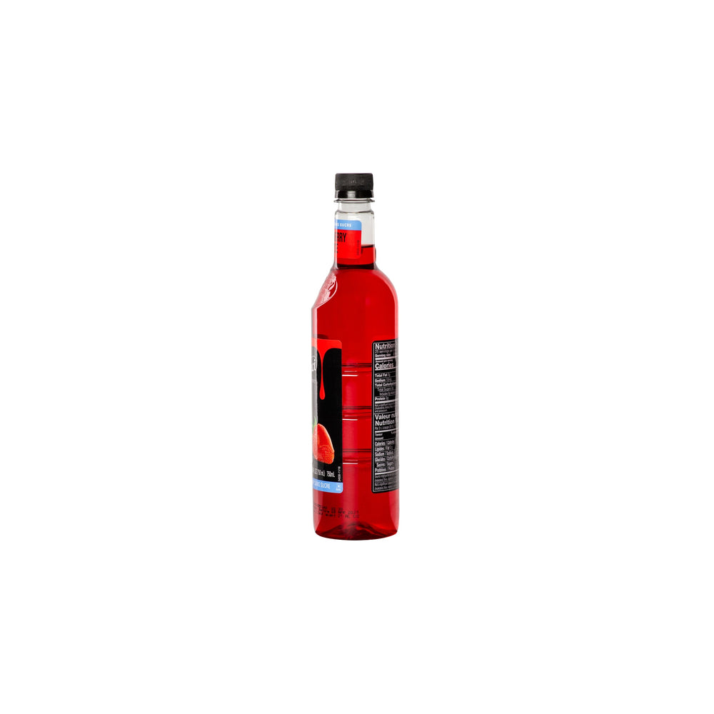 Sugar-Free Strawberry Syrup - 4 x 750 ml Plastic
