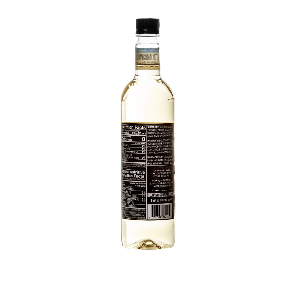 DaVinci Gourmet Sugar-Free Toasted Marshmallow Syrup - 4 x 750 ml Plastic