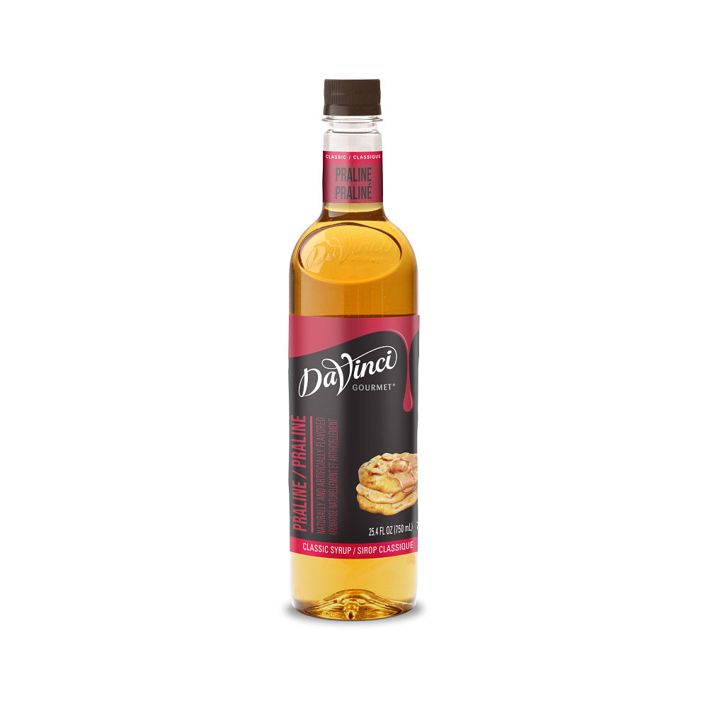 DaVinci Gourmet Classic Praline Syrup - 4 x 750 ml Plastic
