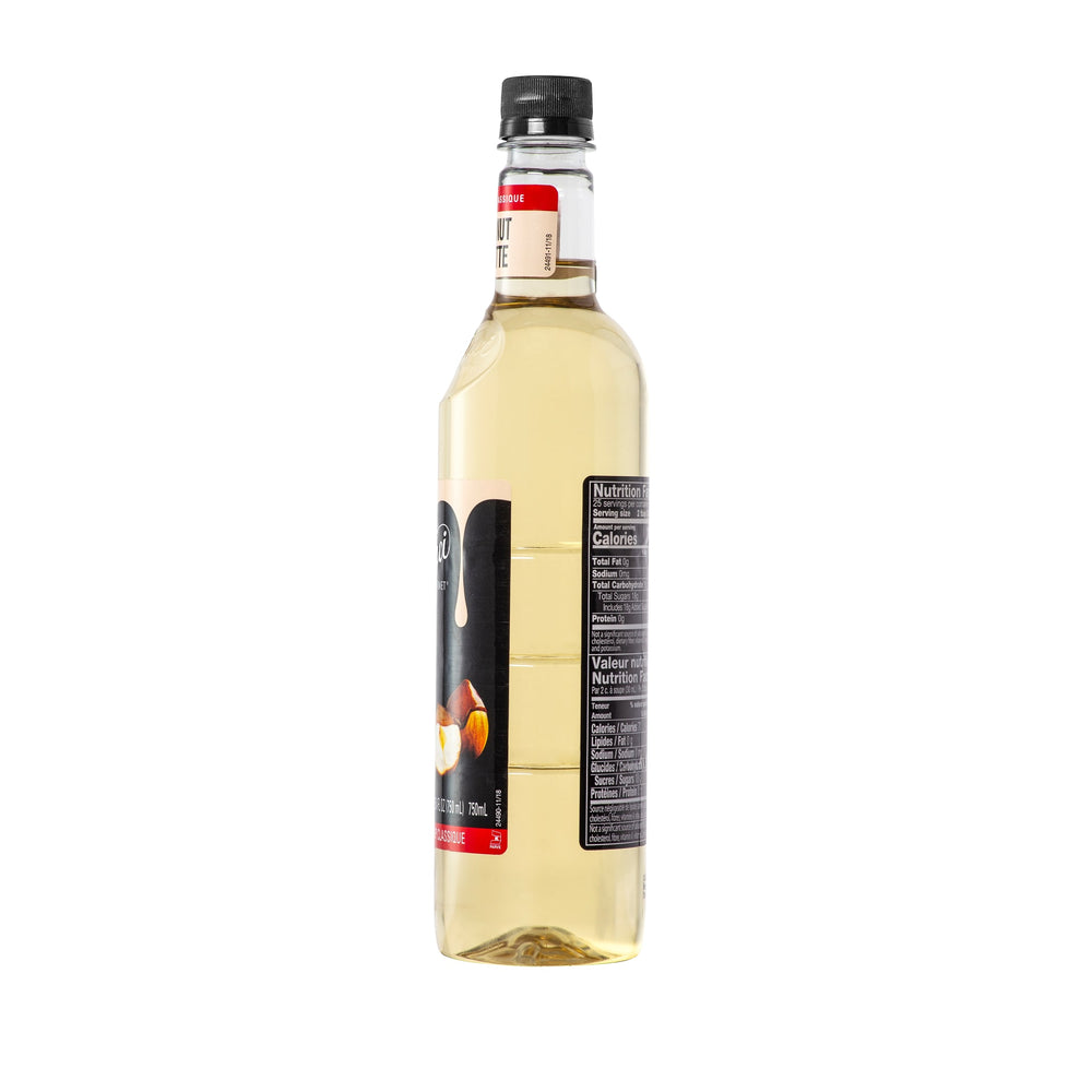 Classic Original Hazelnut Syrup - 12 x 750 ml Plastic