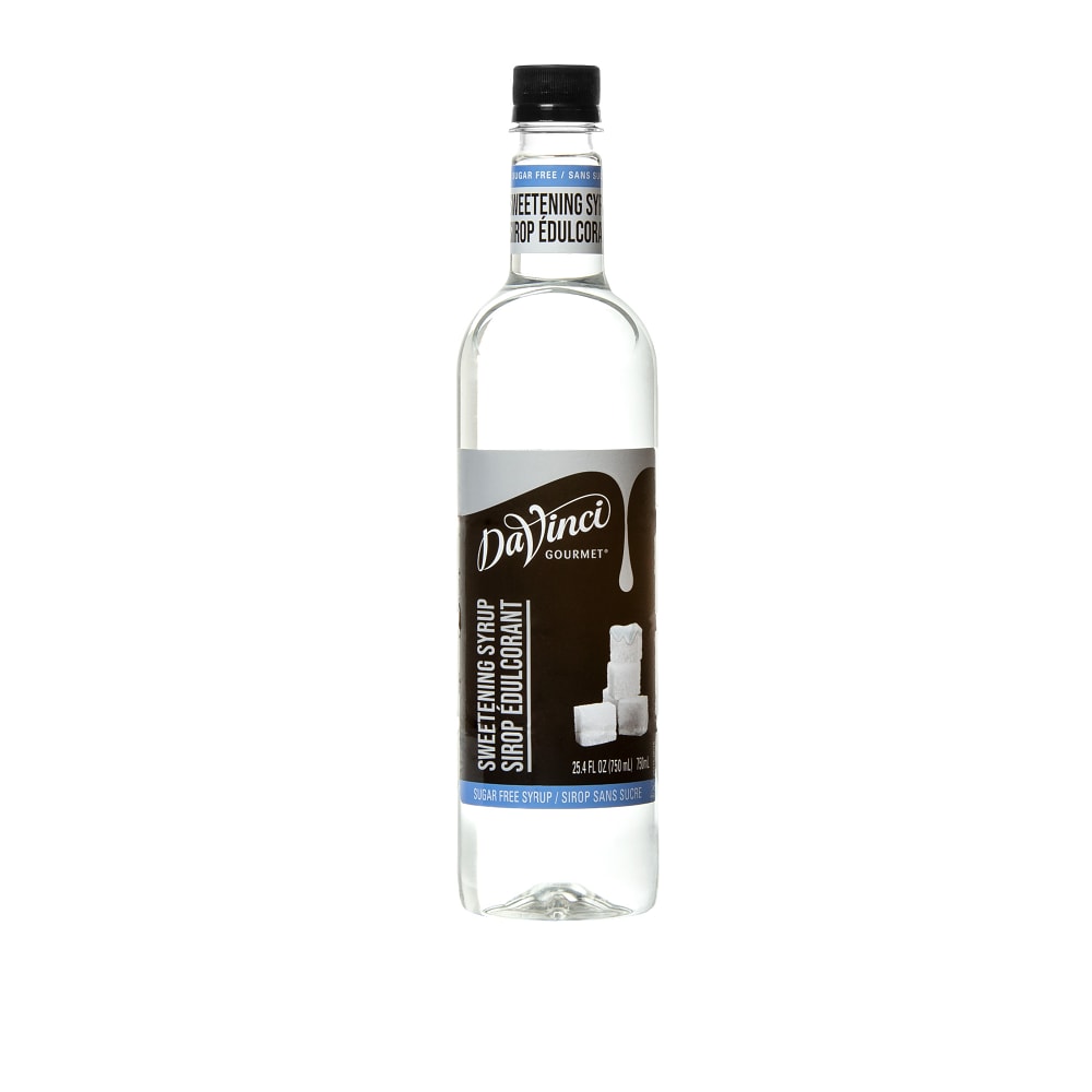 DaVinci Gourmet Sugar-Free Sweetener Syrup - 4 x 750 ml Plastic