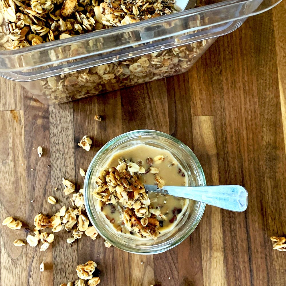 Cold Brew Coffee In Granola