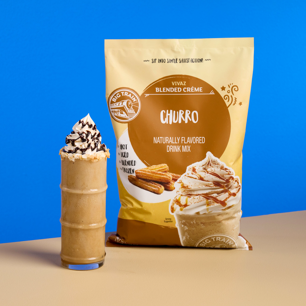 Caramel Coconut Churro Frappe