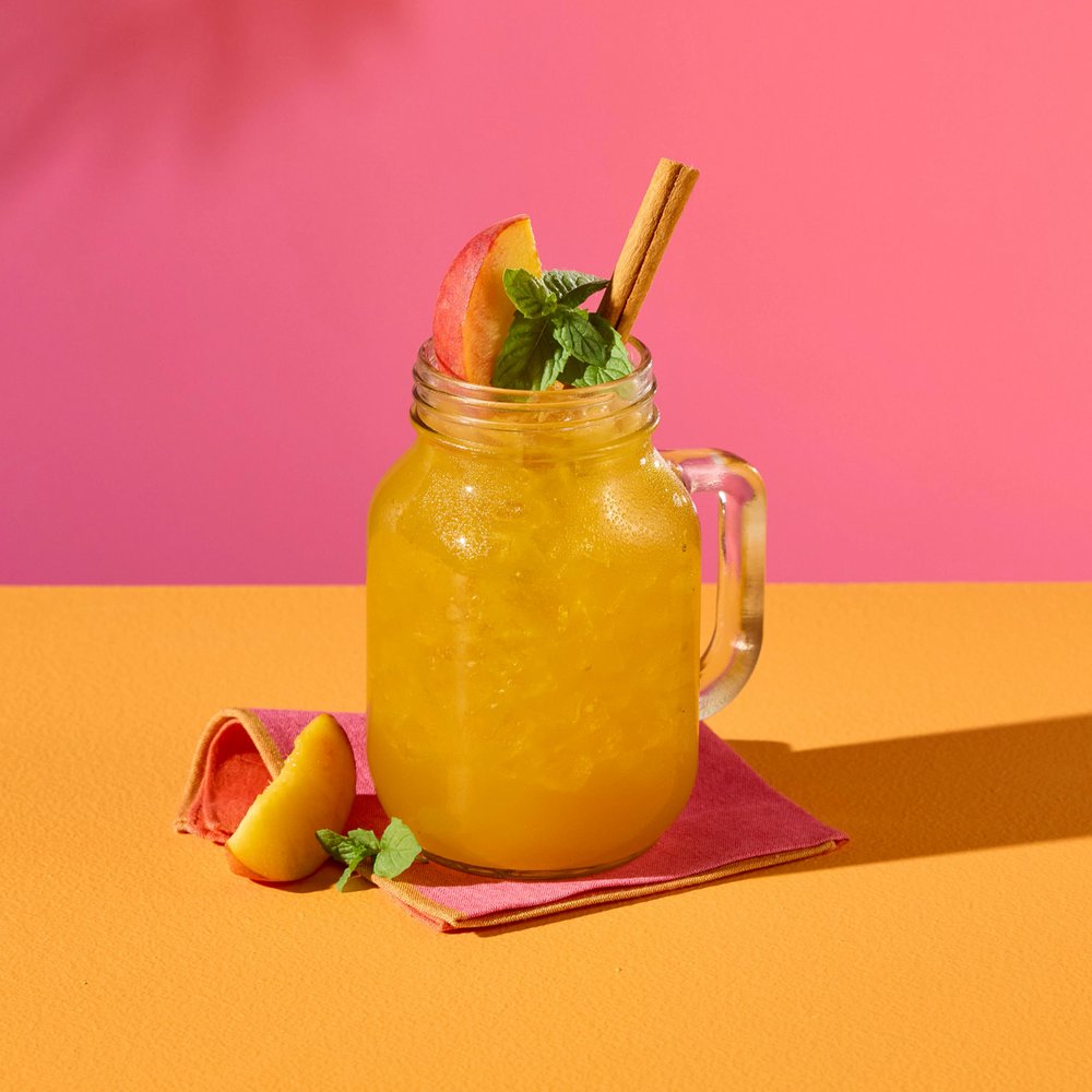 Spiced Peach Lemonade