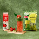 Strawberry Matcha Shaken Lemonade
