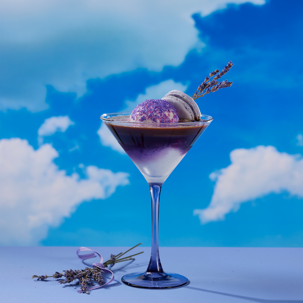 Lavender Affogato