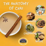 Slightly Sweet Chai Concentrate - 6 x 32 fl oz