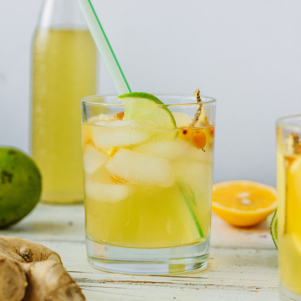 Ginger Basil Lemonade