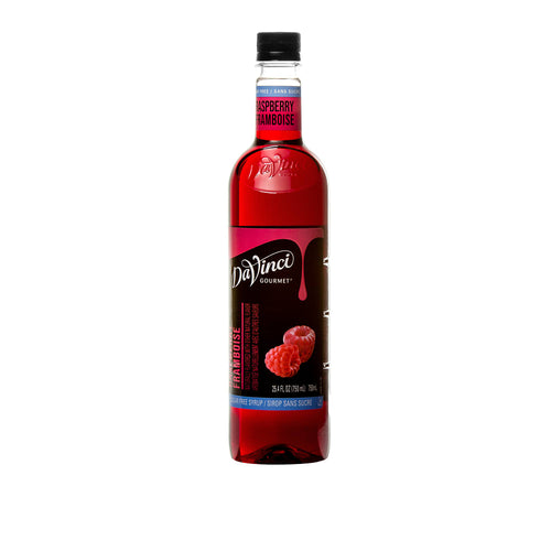DaVinci Gourmet Sugar-Free Raspberry Syrup - 4 x 750 ml Plastic