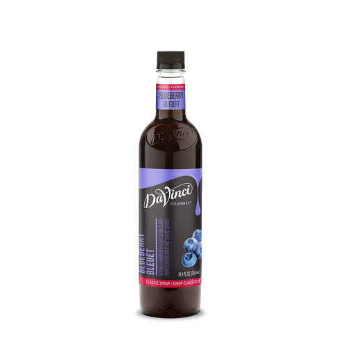 DaVinci Gourmet Classic Blueberry Syrup - 4 x 750 ml Plastic