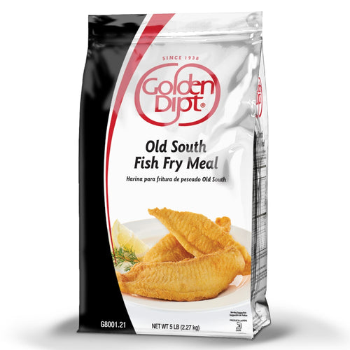 Golden Dipt Old South Fish Fry Breader Mix - 6 x 5 lb