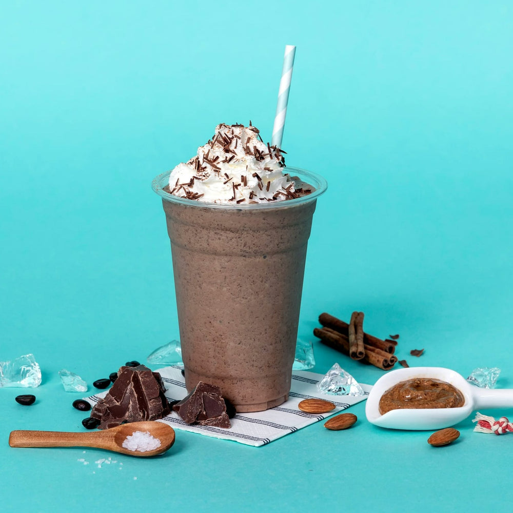 Almond Oat Mocha Frappe