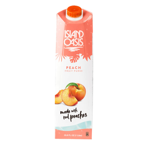 Peach Fruit Puree Beverage Mix - 12 x 1 Ltr