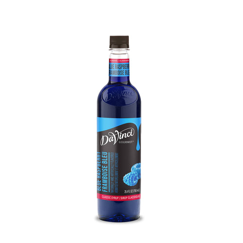 DaVinci Gourmet Classic Blue Raspberry - 4 x 750 ml Plastic