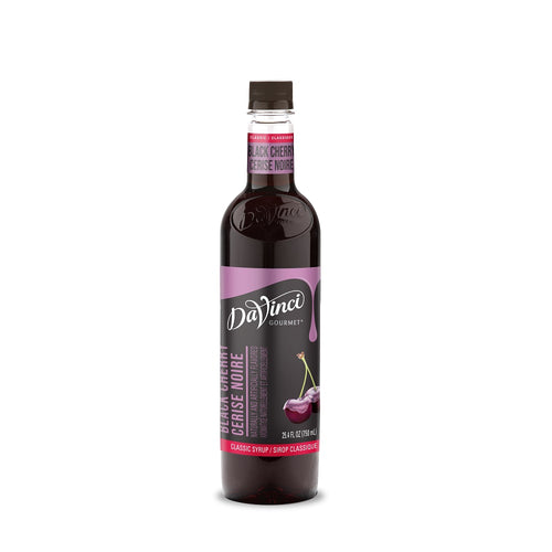 DaVinci Gourmet Classic Black Cherry Syrup - 4 x 750 ml Plastic